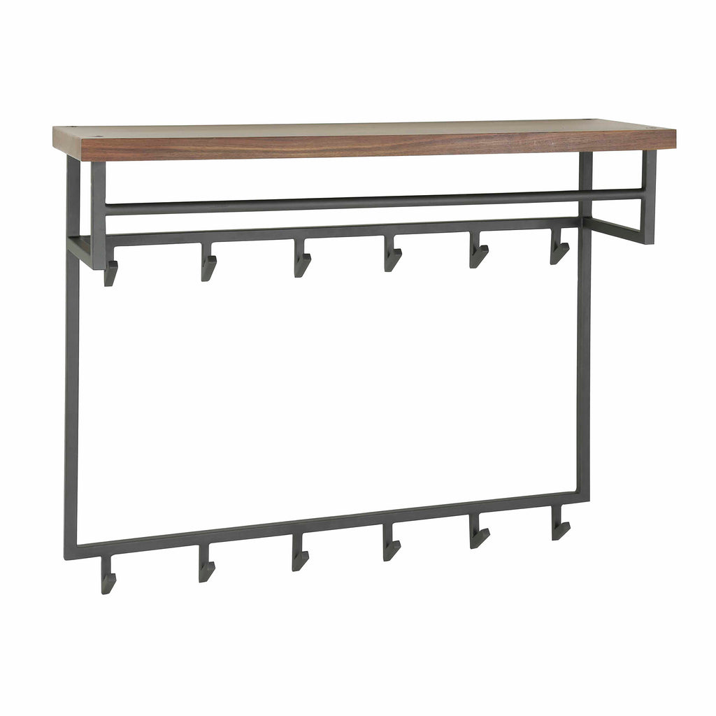 Kapstok Daytona Hoog | Hoedenplank | Massief saja