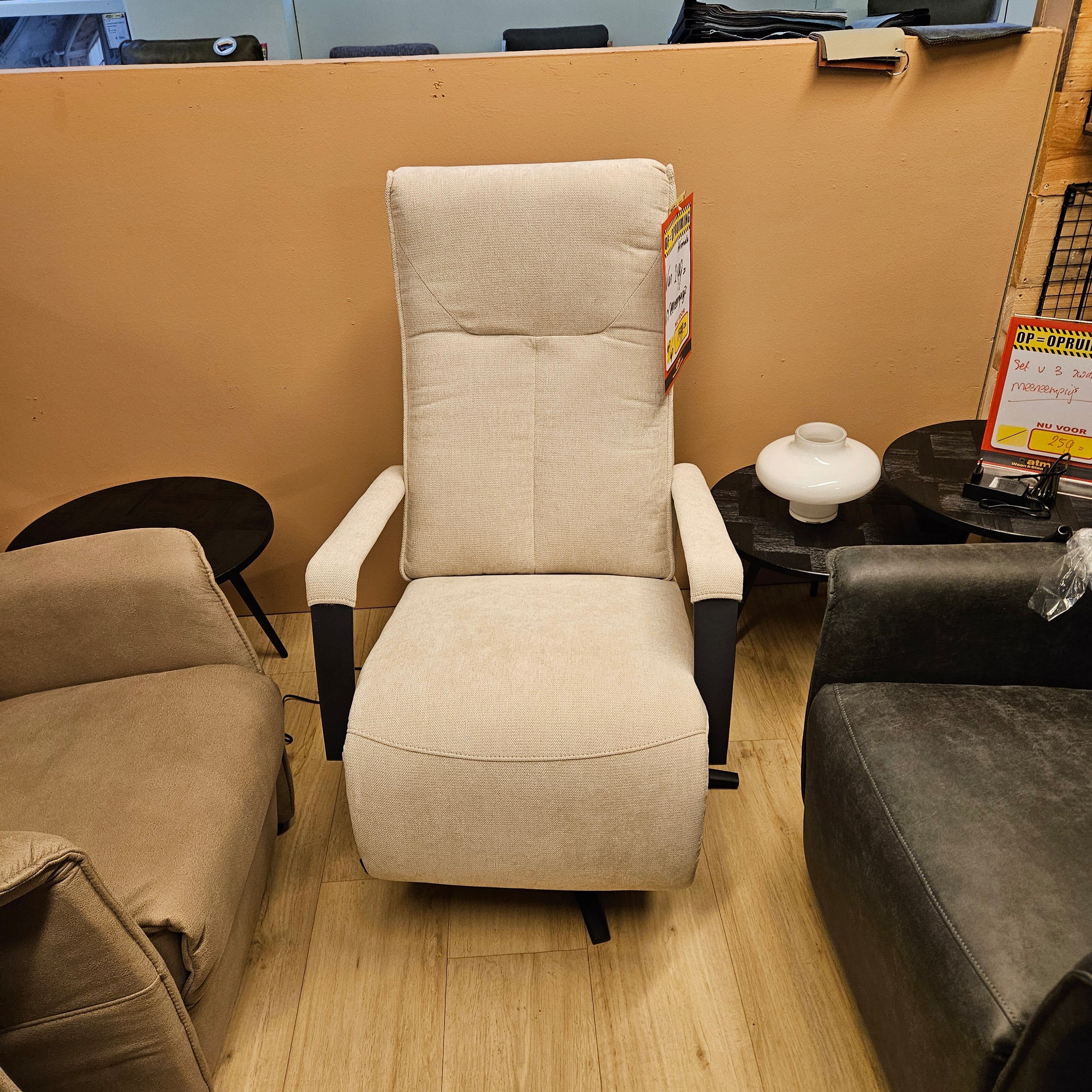 Draaibare relaxfauteuil Majestic