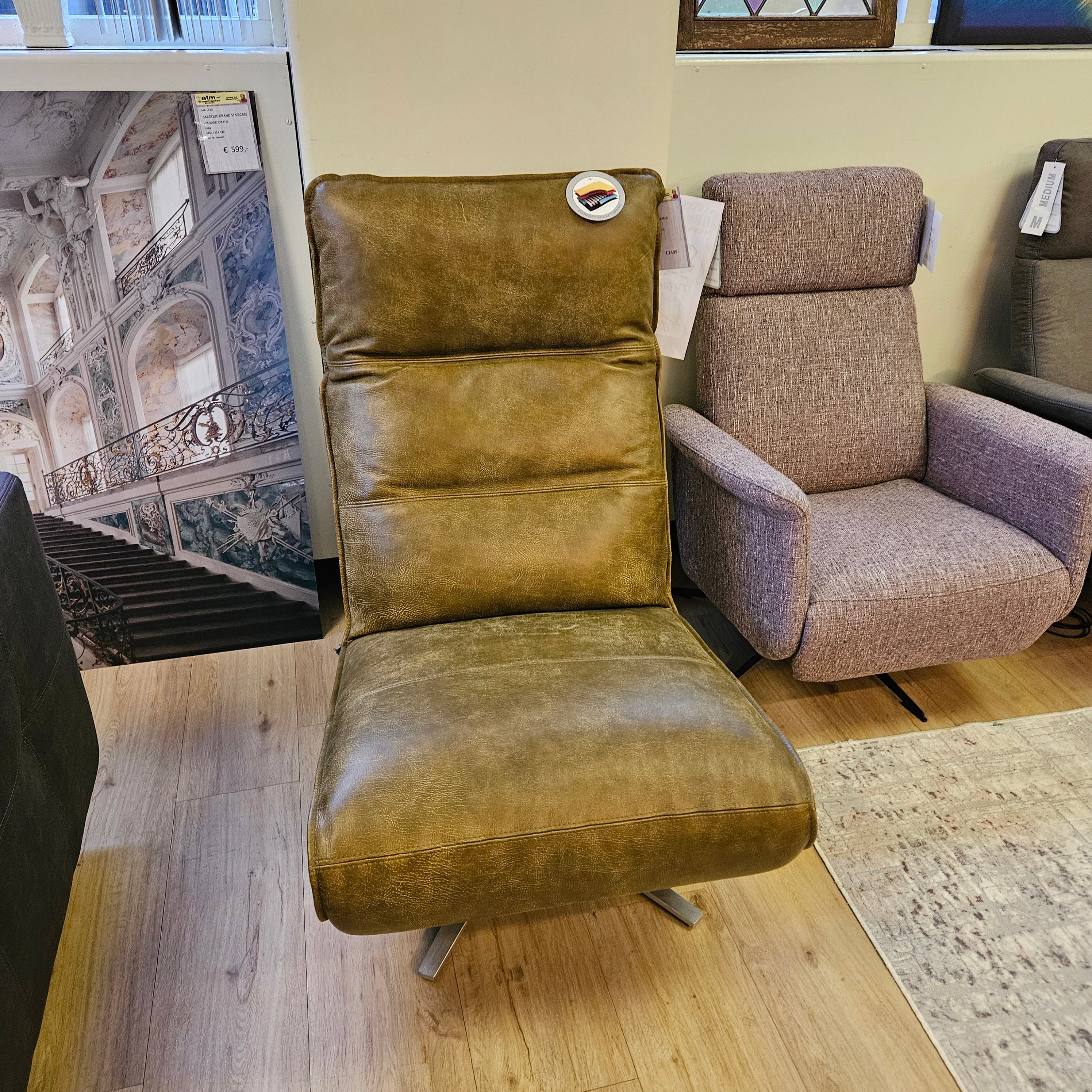 Draaibare relaxfauteuil Napels