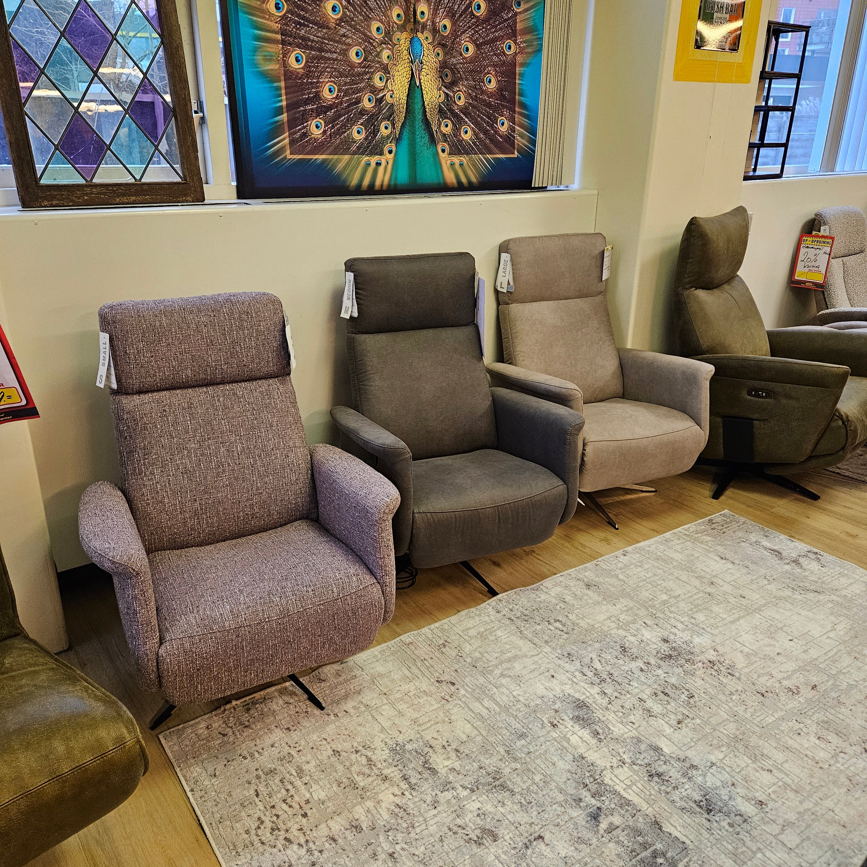 Draaibare relaxfauteuil Parijs