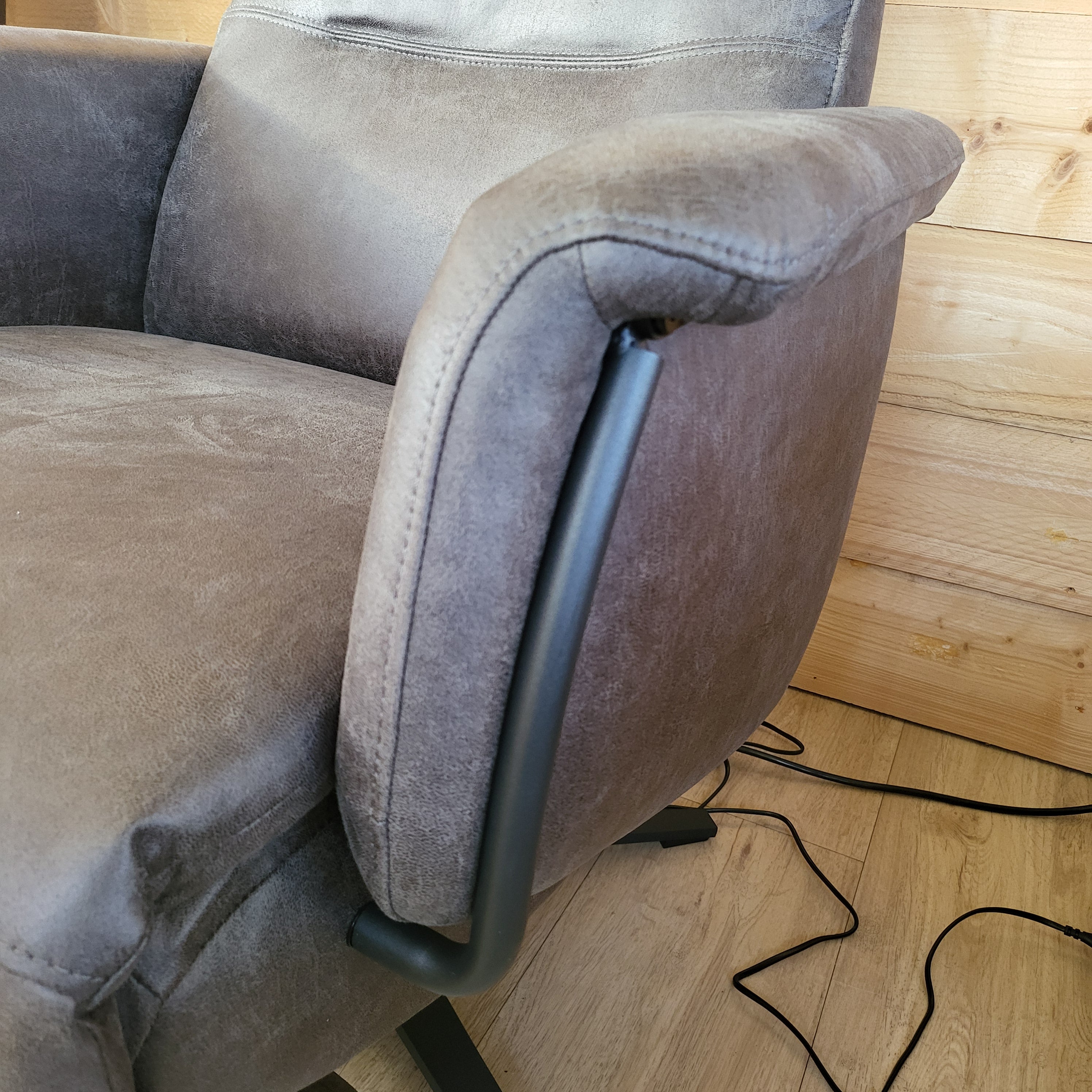 Draaibare relaxfauteuil Bernadine