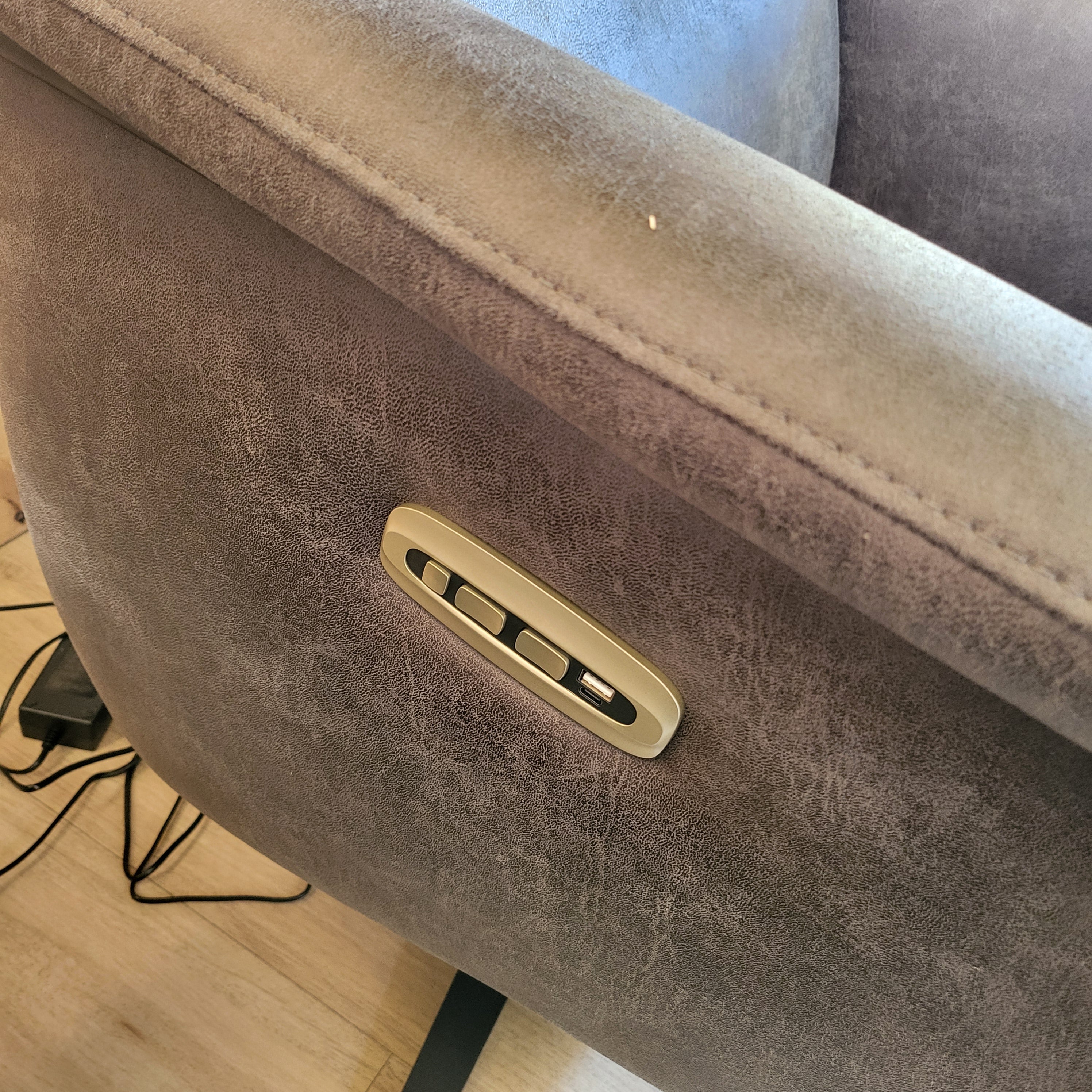 Draaibare relaxfauteuil Bernadine