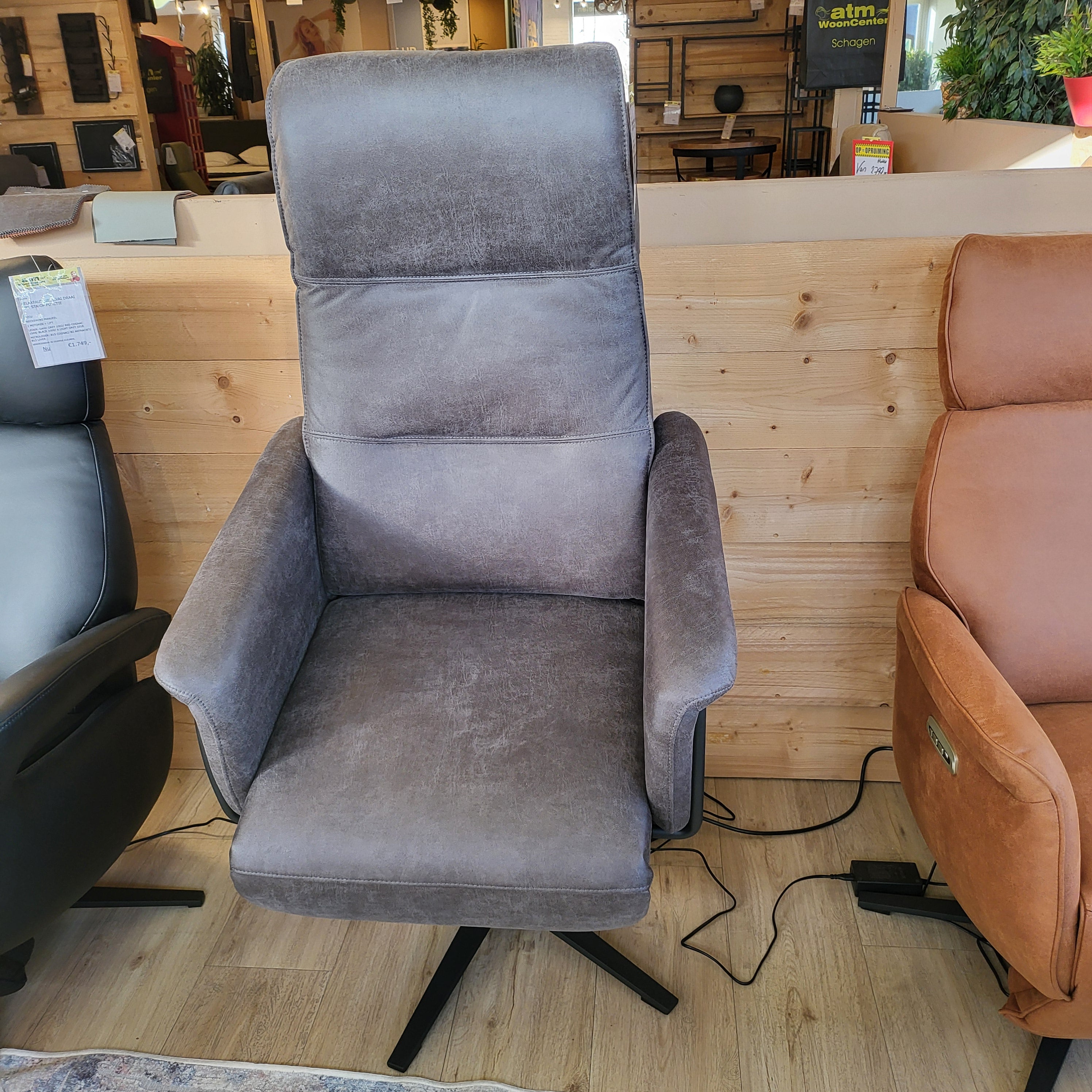 Draaibare relaxfauteuil Bernadine