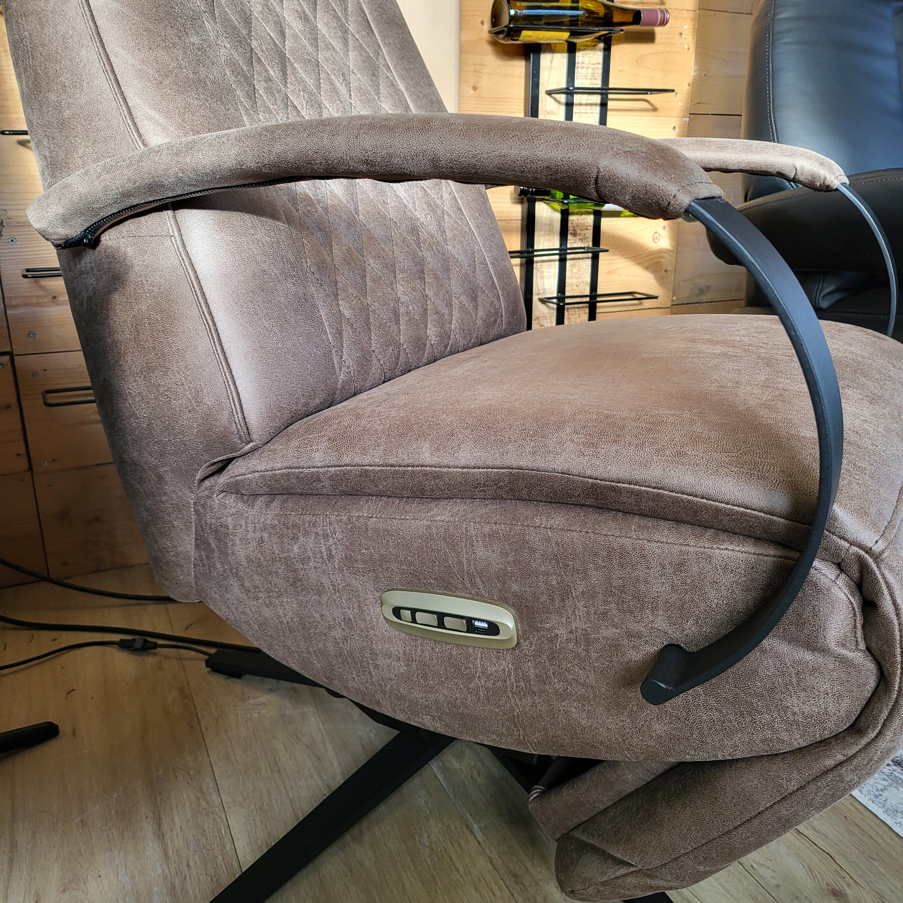 Draaibare relaxfauteuil Brenda