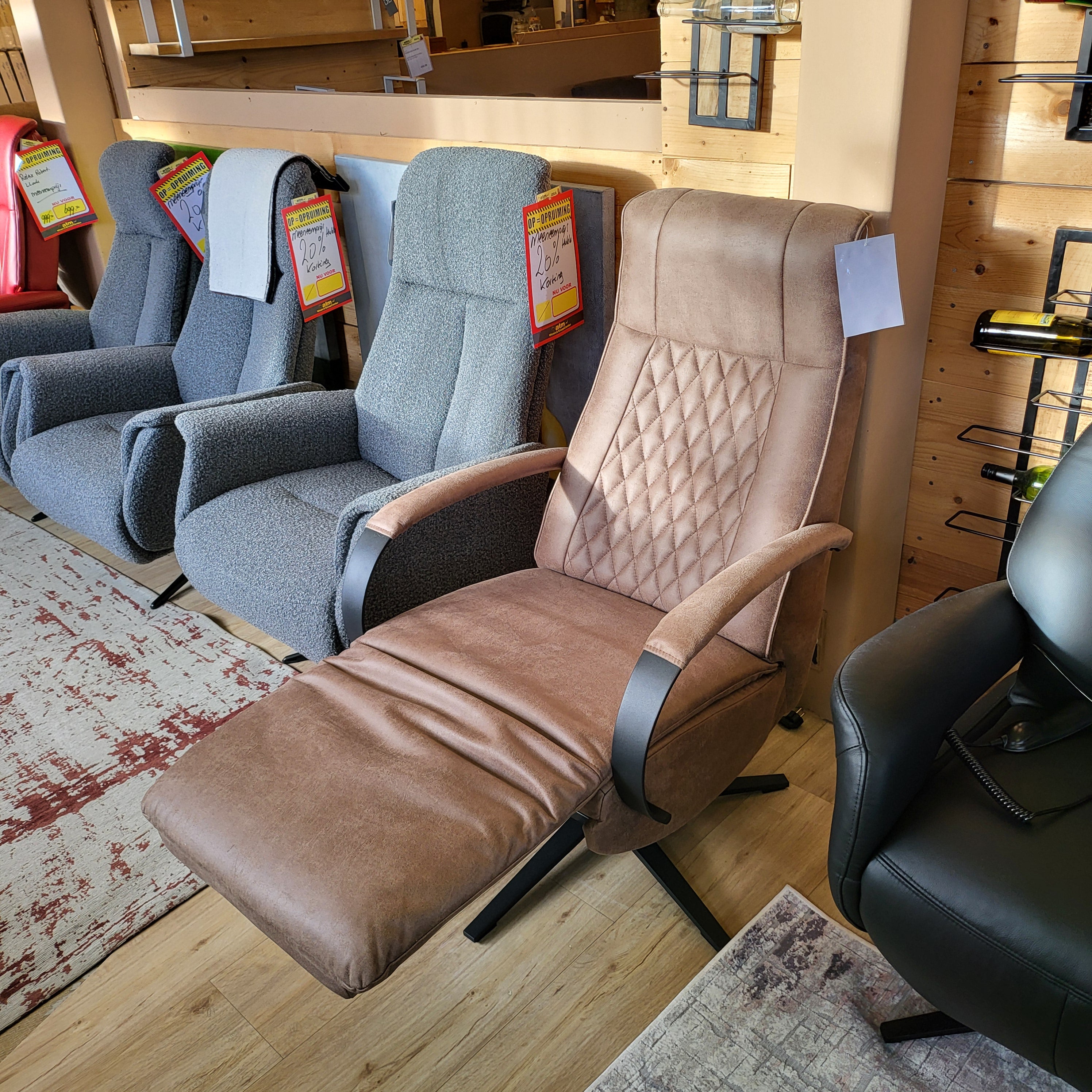 Draaibare relaxfauteuil Brenda