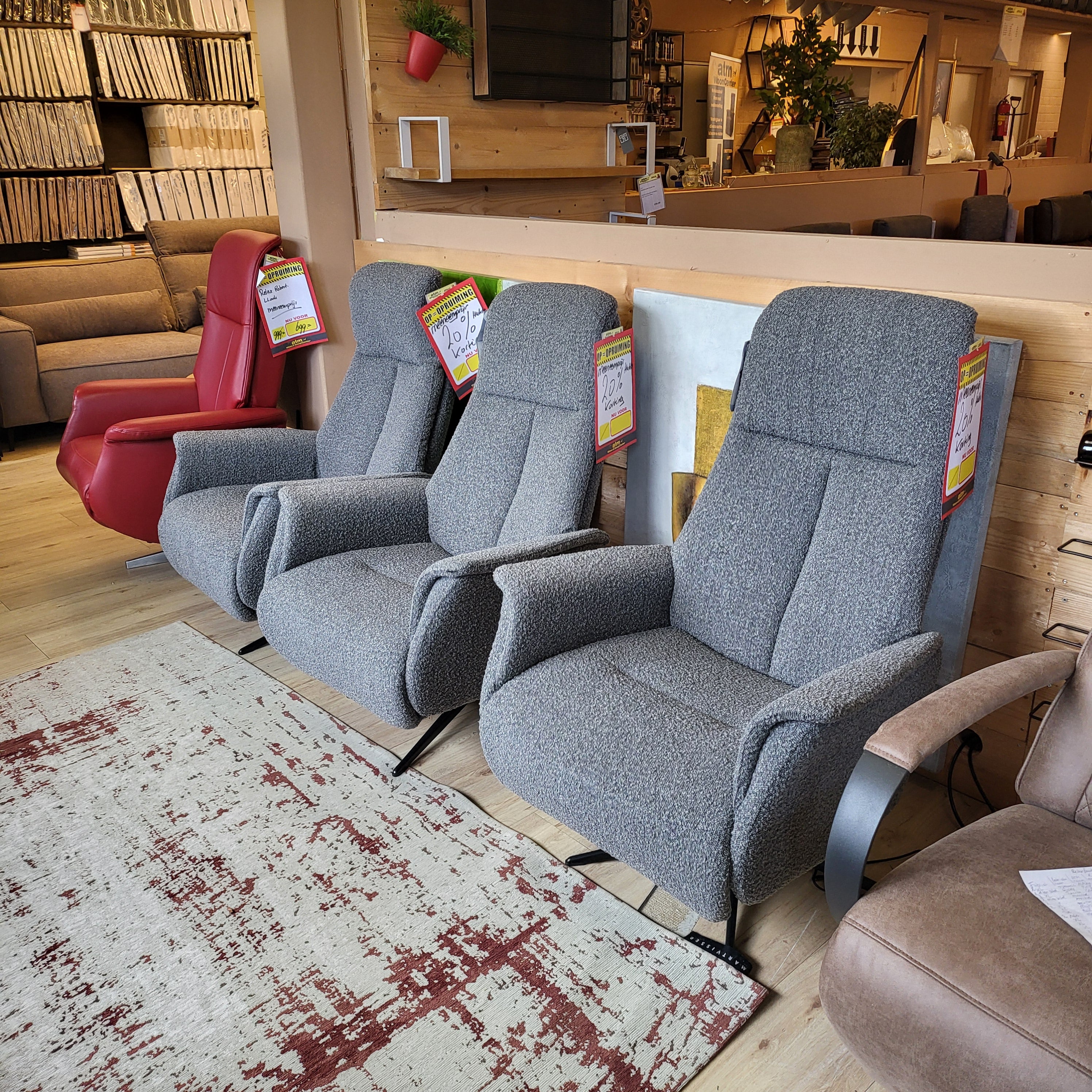 Draaibare relaxfauteuil Alyssa