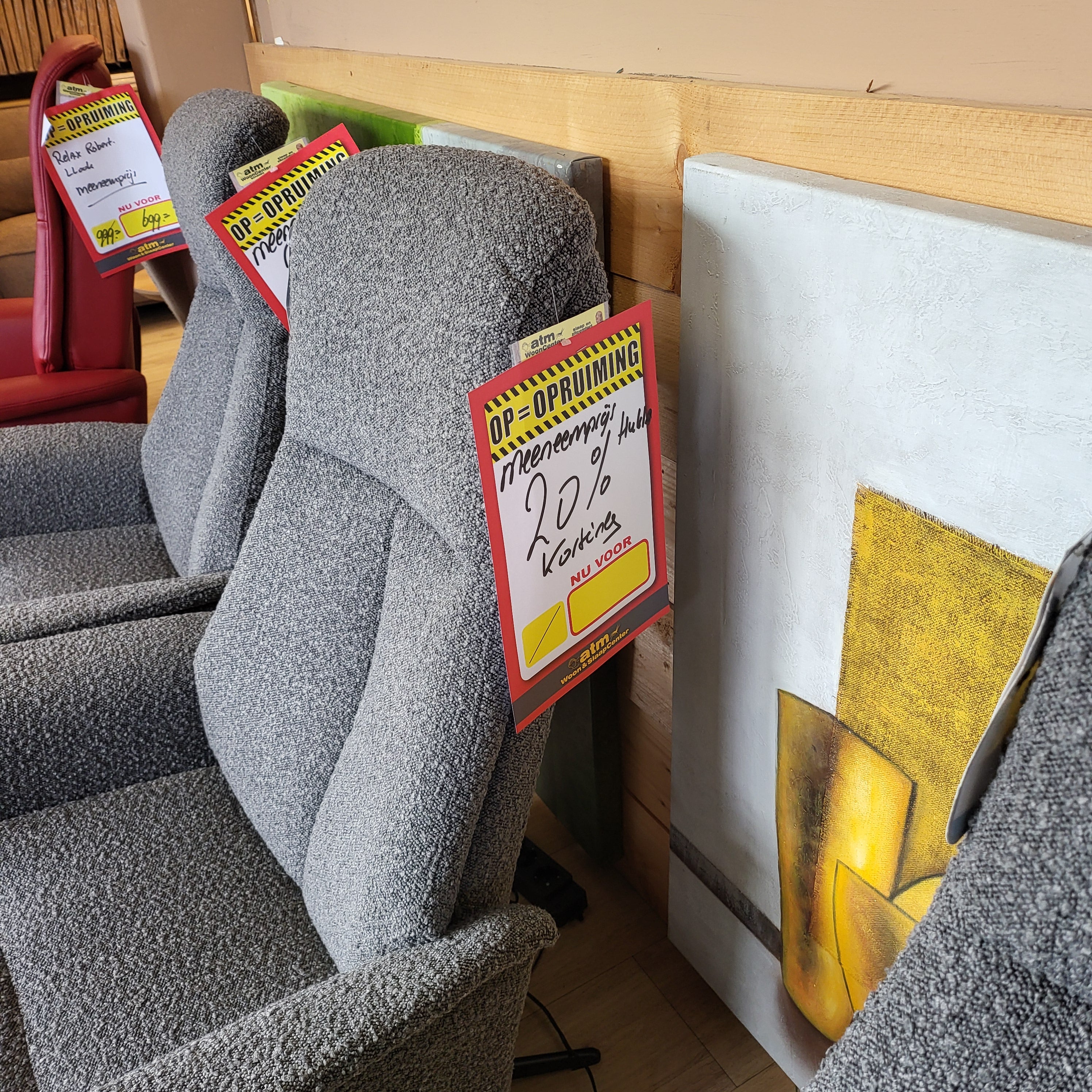 Draaibare relaxfauteuil Alyssa