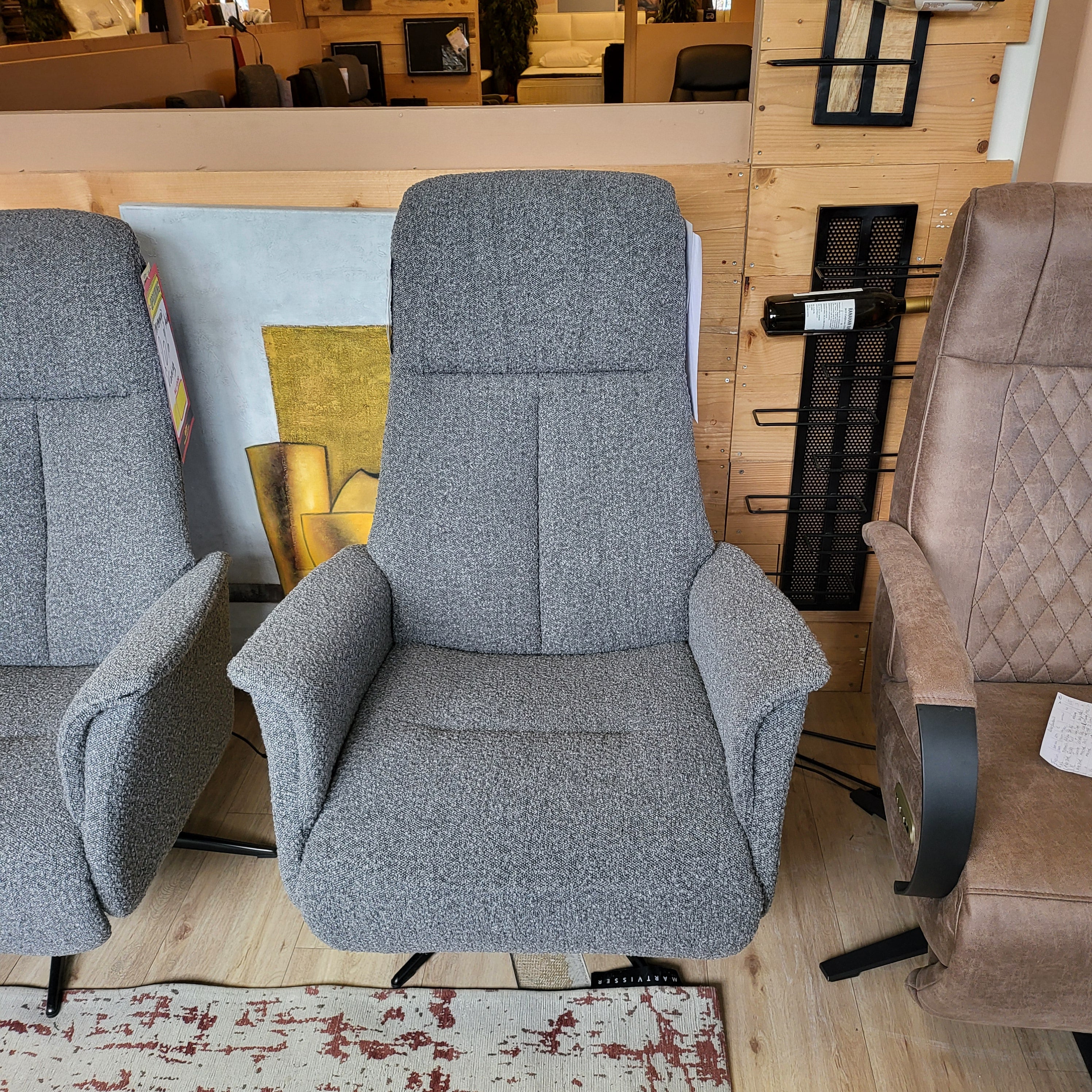 Draaibare relaxfauteuil Alyssa