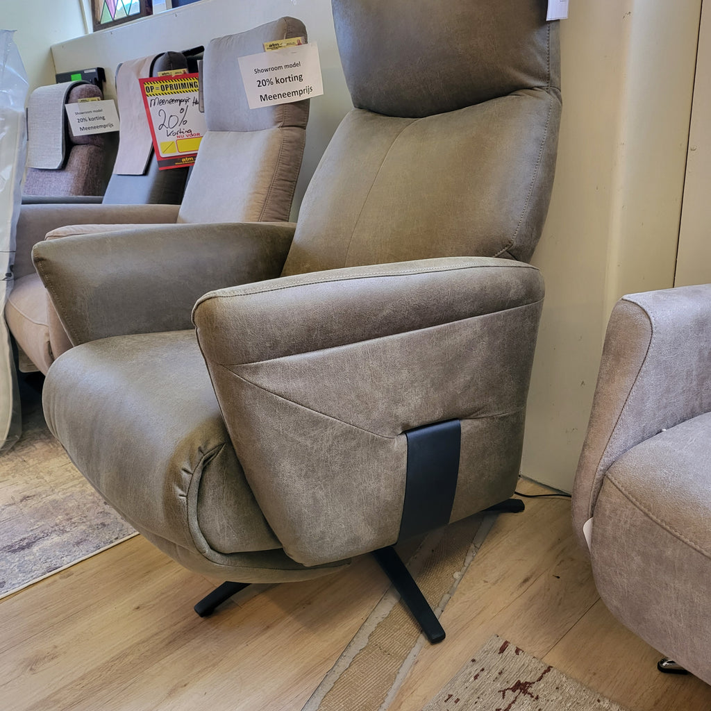 Draaibare relaxfauteuil Isa