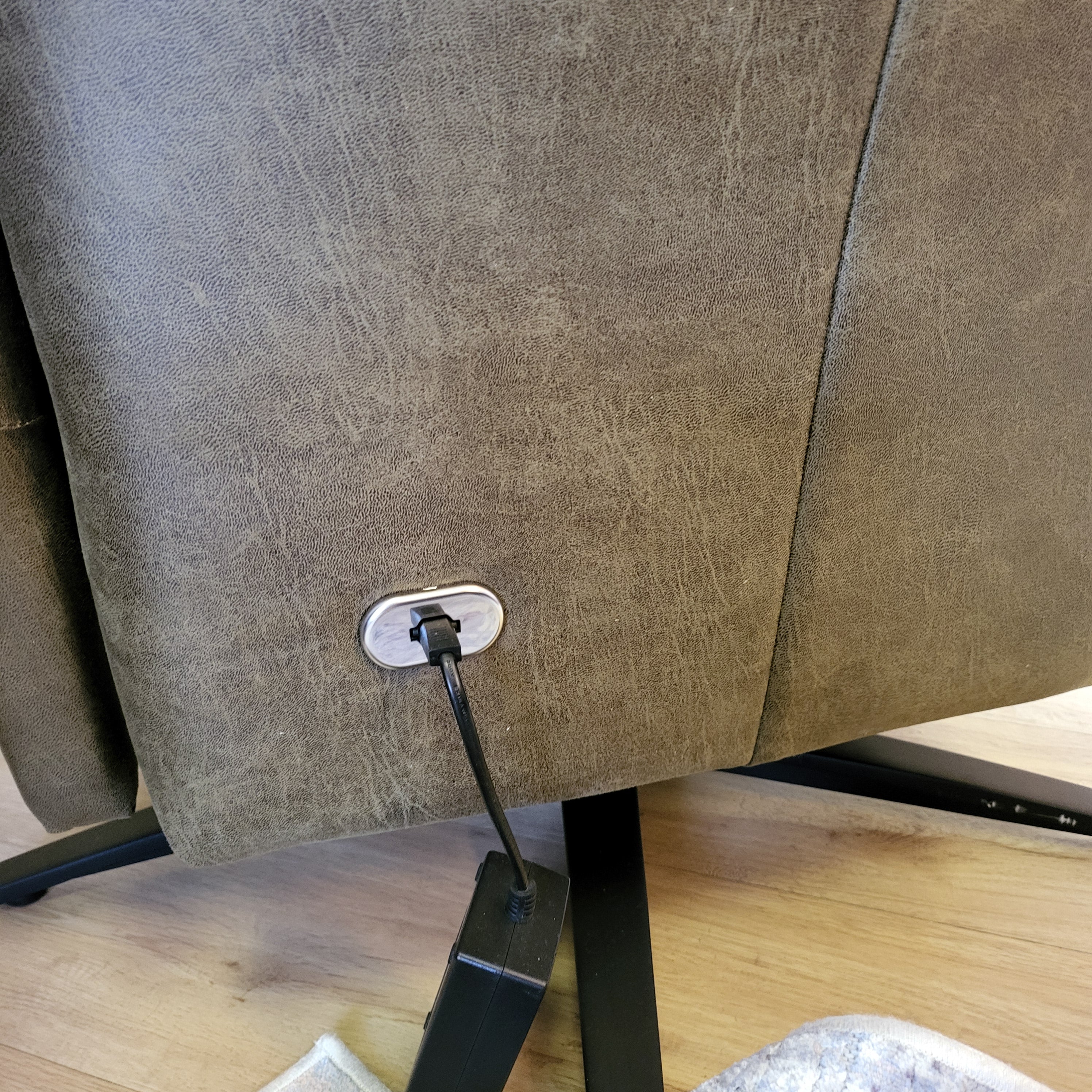 Draaibare relaxfauteuil Isa