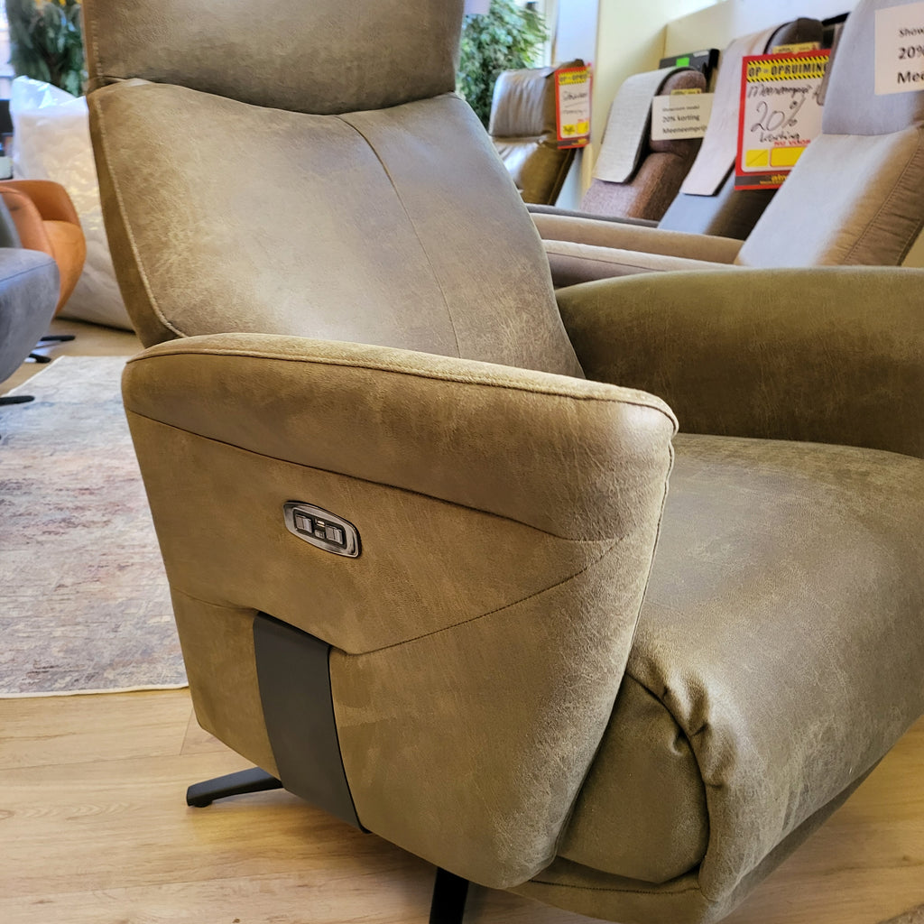 Draaibare relaxfauteuil Isa