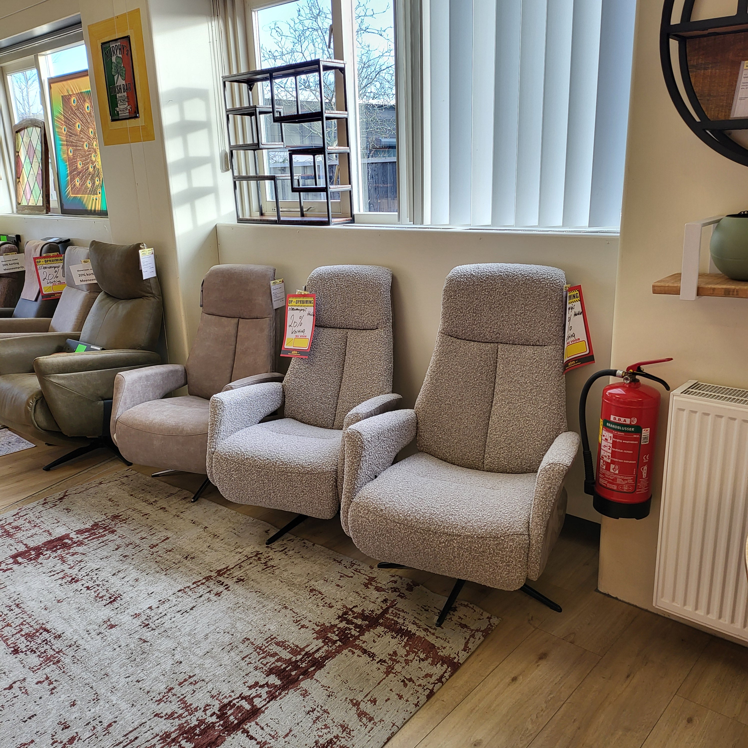 Draaibare relaxfauteuil Thomas