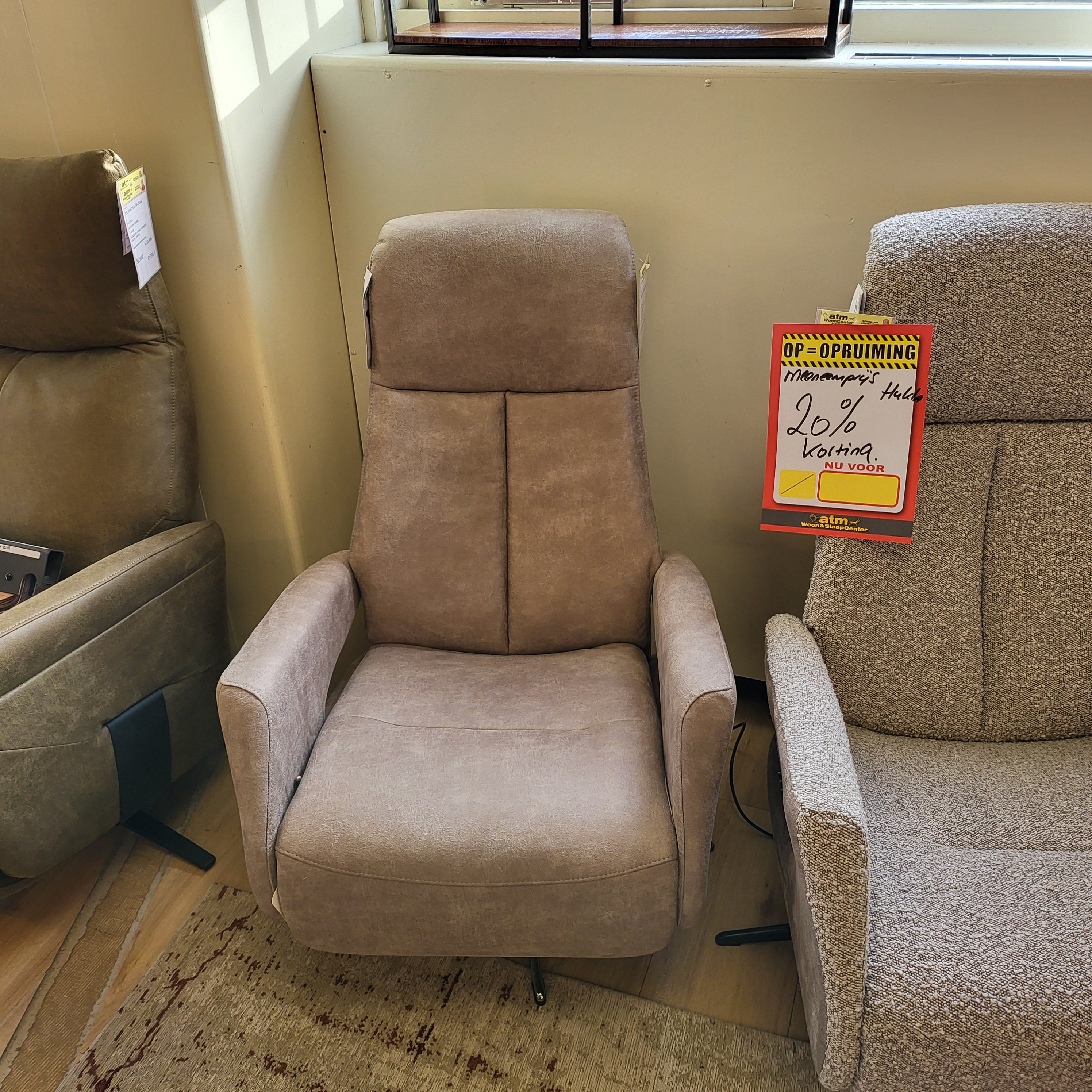 Draaibare relaxfauteuil Thomas
