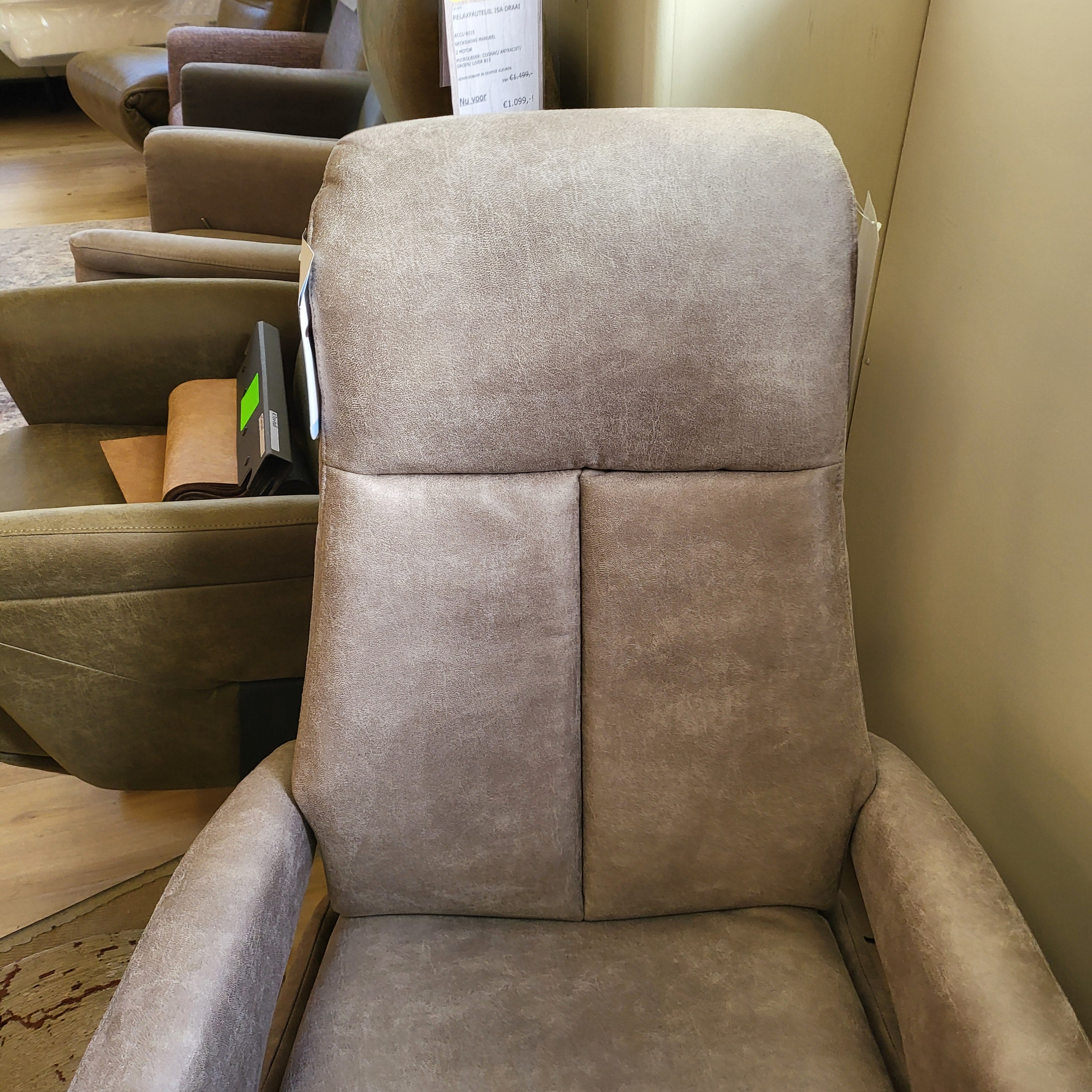 Draaibare relaxfauteuil Thomas