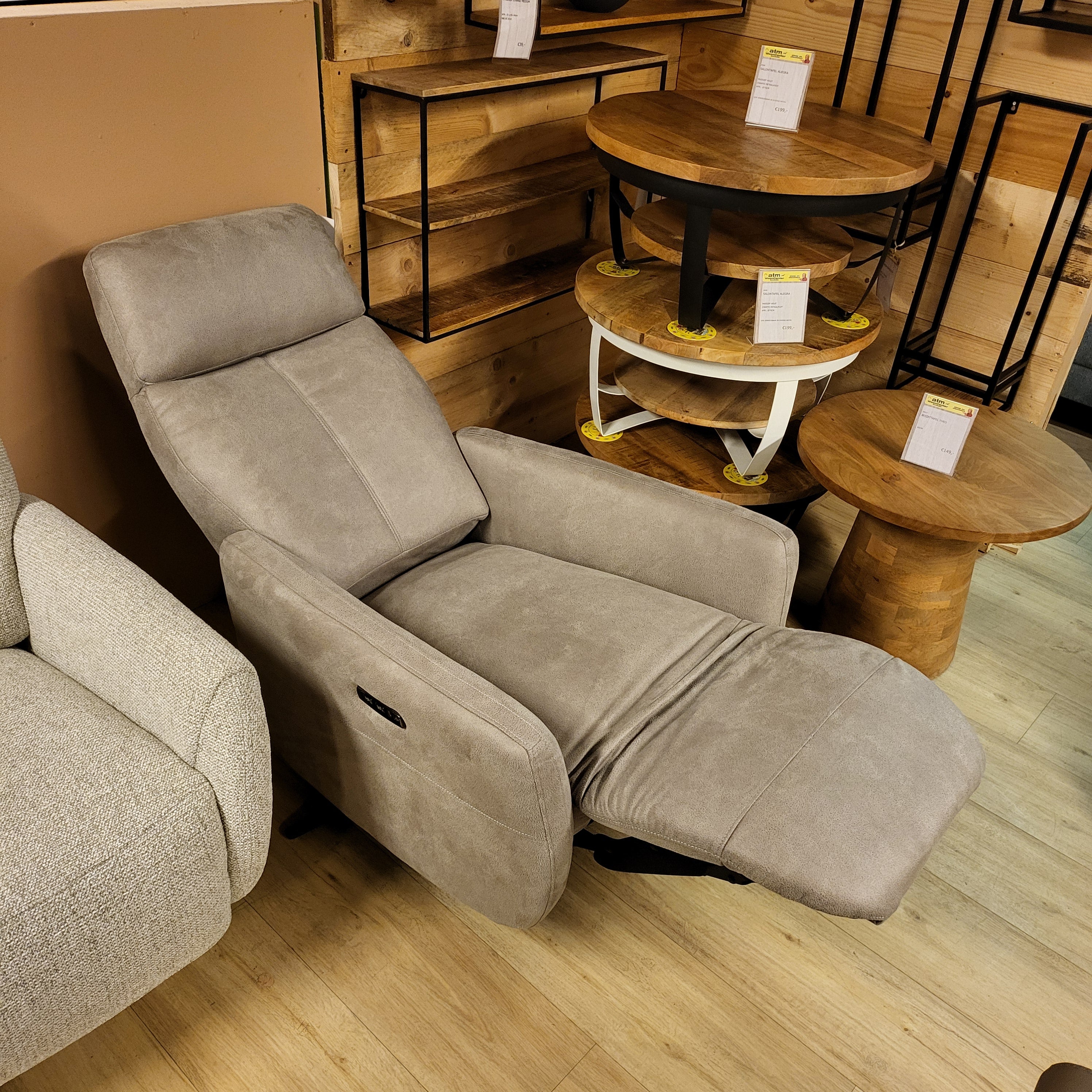 Draaibare relaxfauteuil Montjoi