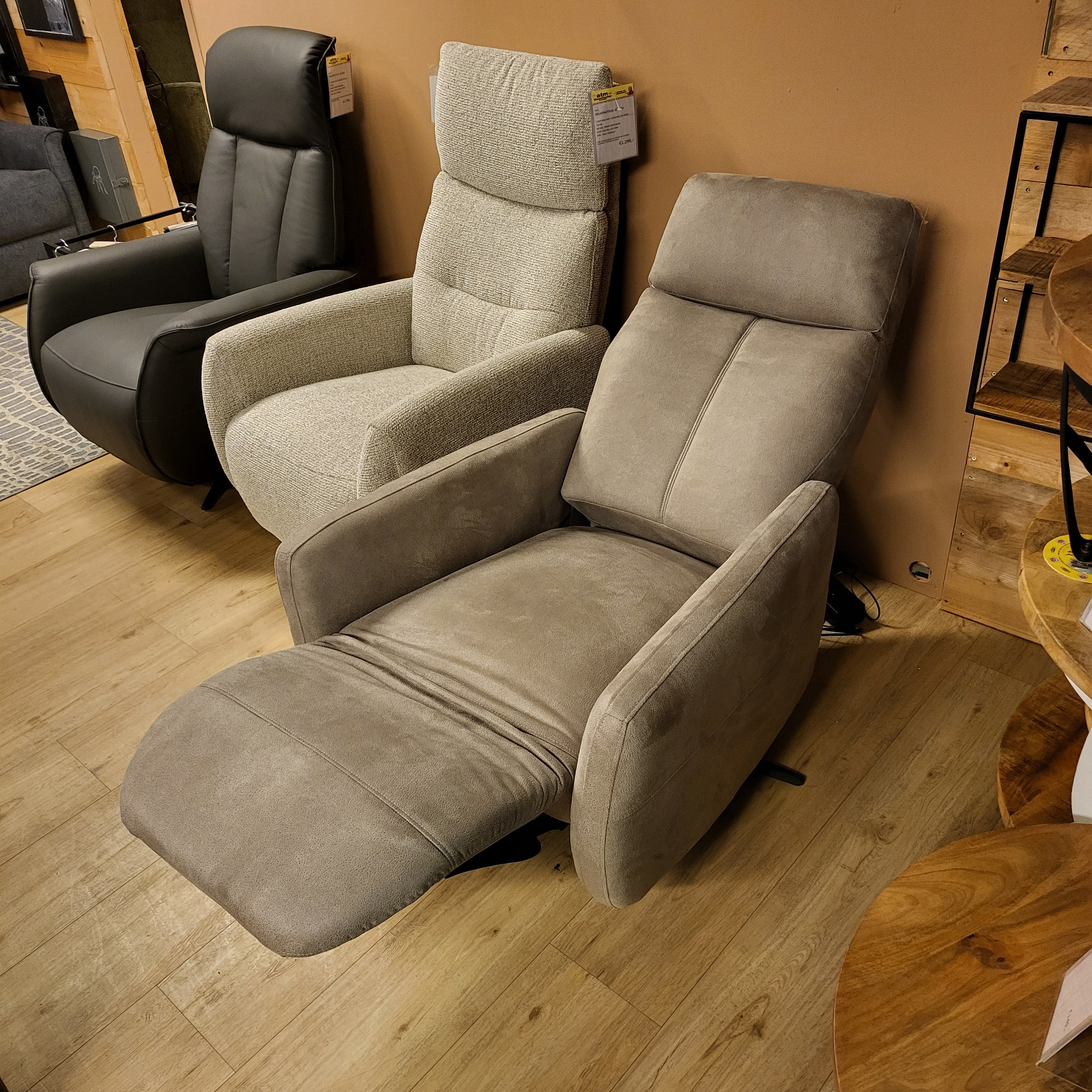Draaibare relaxfauteuil Montjoi