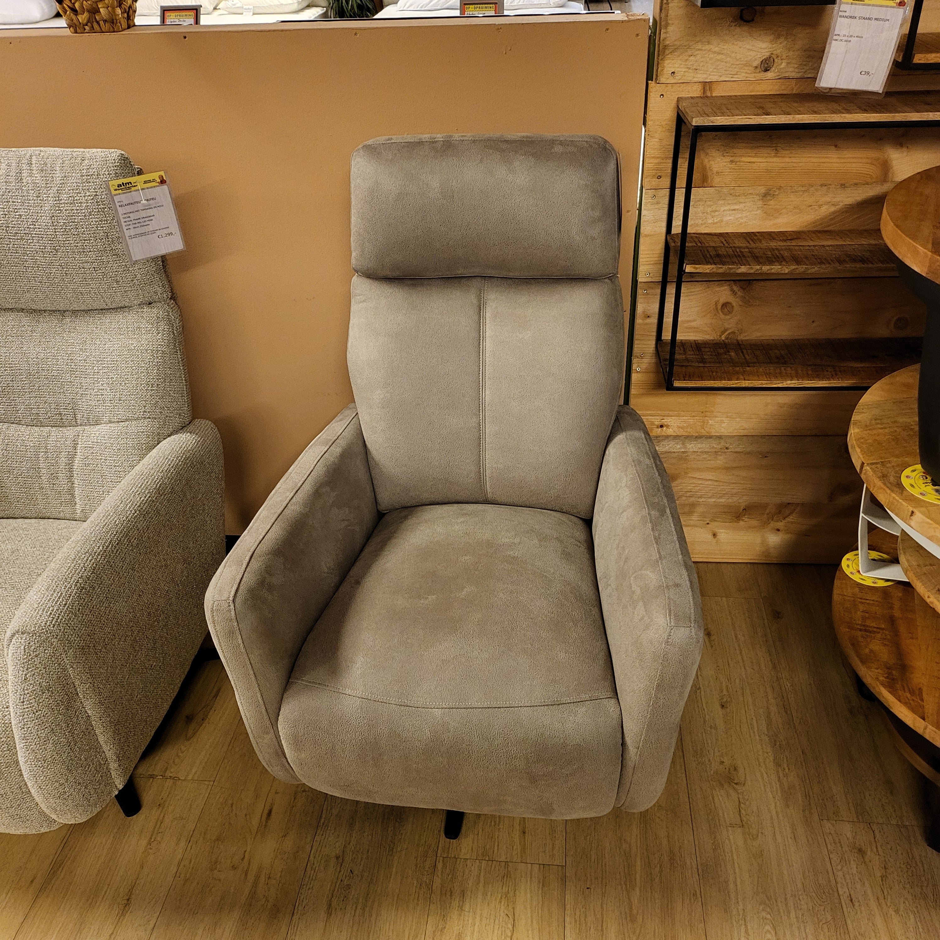 Draaibare relaxfauteuil Montjoi