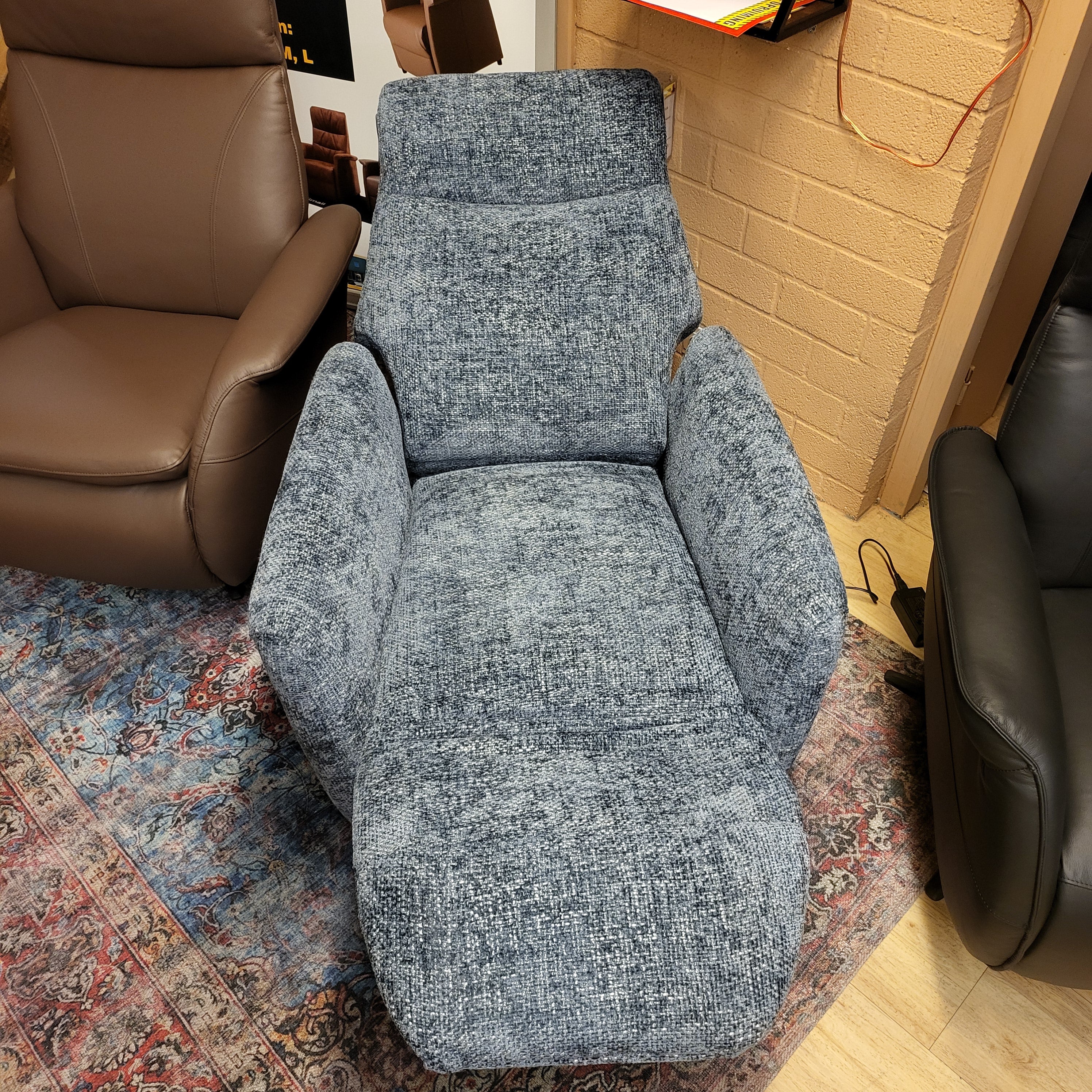 Draaibare massage relaxfauteuil Pontós