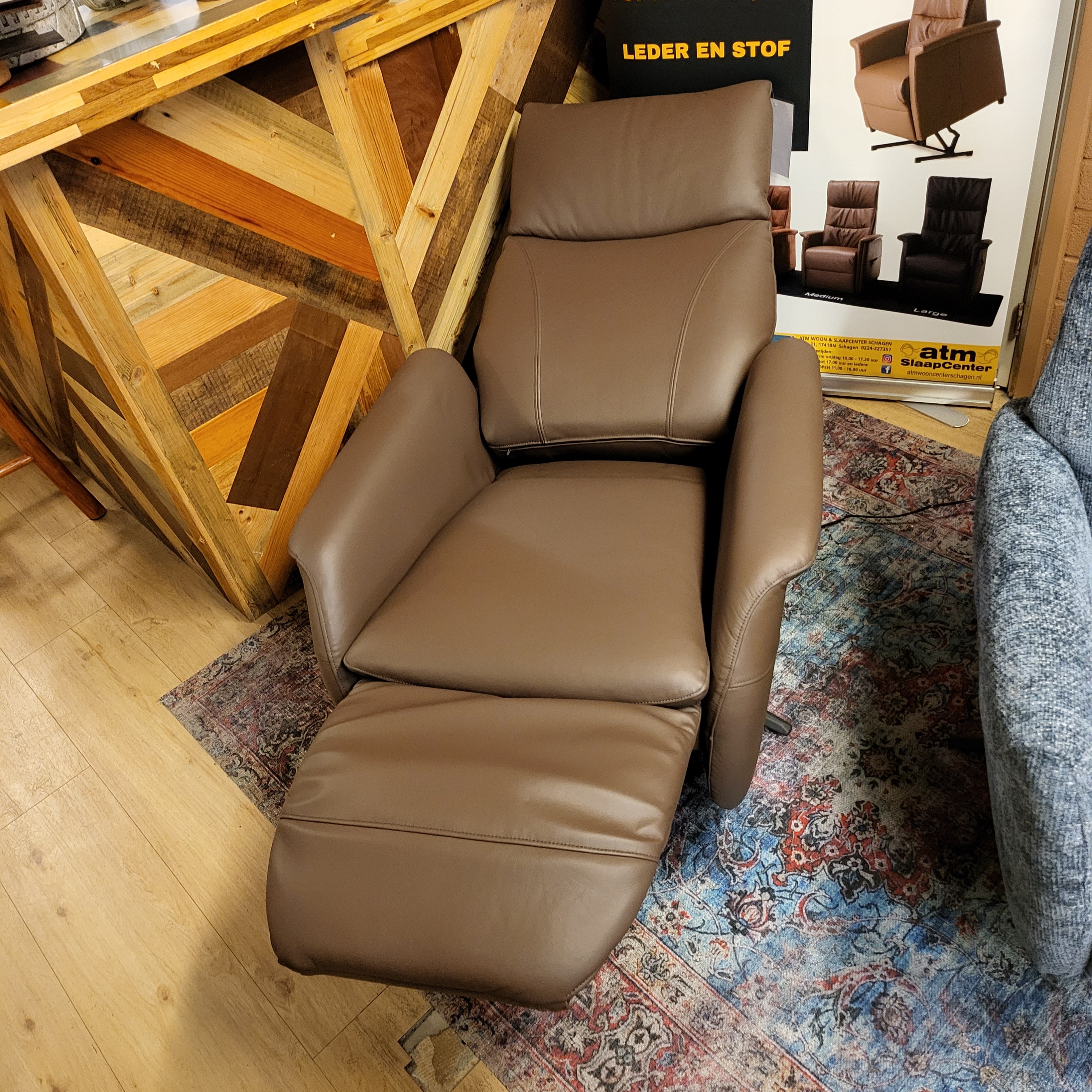 Draaibare massage relaxfauteuil Colera