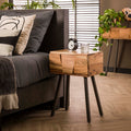 Nachtkastje Demn | 1 Lade | Massief acacia naturel