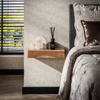 Nachtkastje Layer L | 1 Lade | Massief acacia | Set van 2