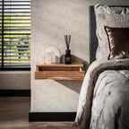 Nachtkastje Layer L | 1 Lade | Massief acacia | Set van 2