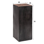 Bloemenzuil Raft | 70 cm | Robuust hardhout
