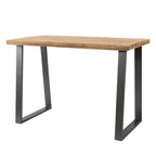Bartafel Massief trapeziumvorm | 135 cm | Mango antiek