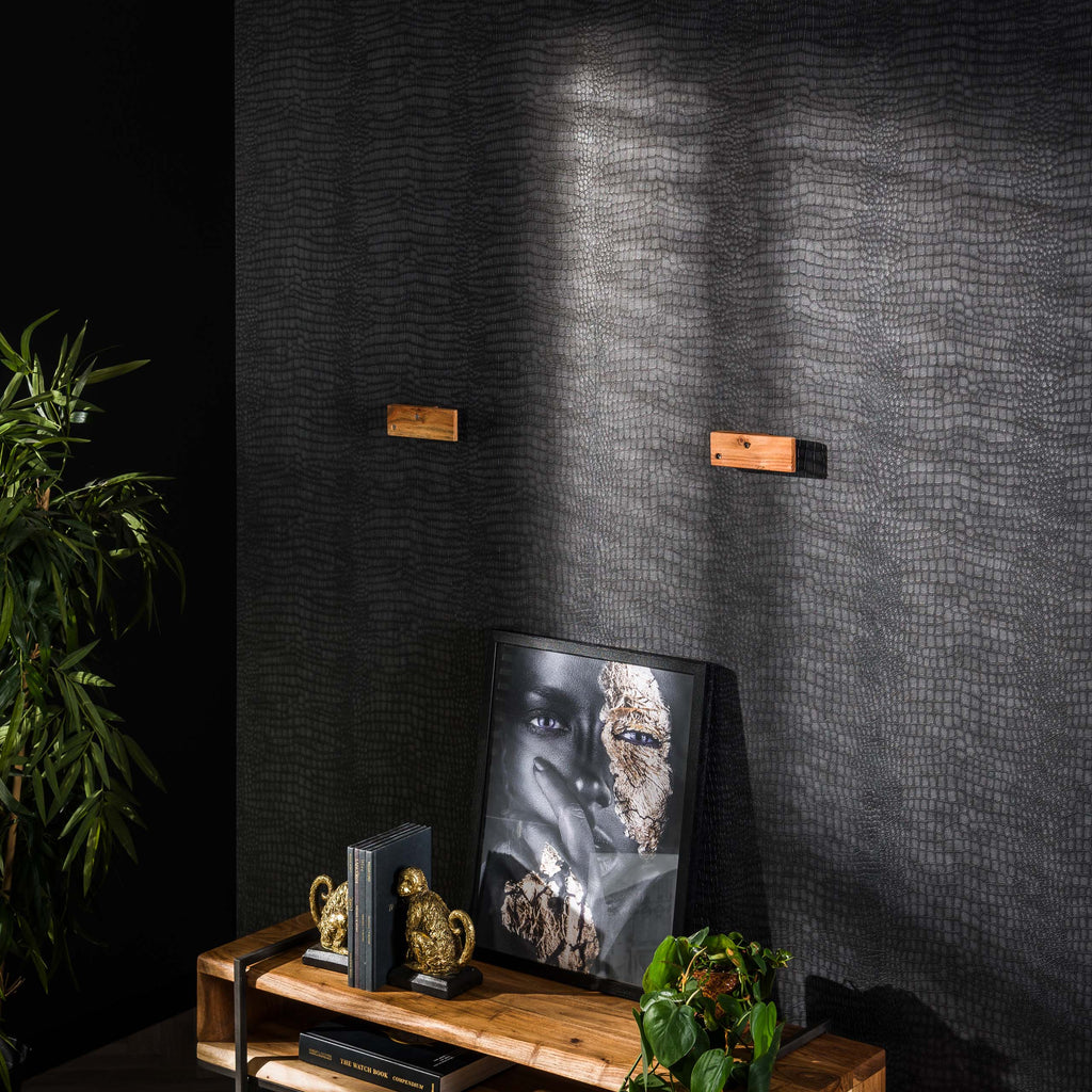 Wandplank Tree | 100 cm | Massief acacia naturel