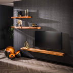 Wandplank Tree | 100 cm | Massief acacia naturel