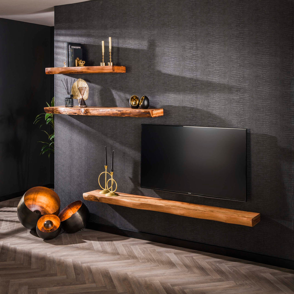 Wandplank Tree | 200 cm | Massief acacia