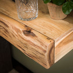 Nachtkastje Tree L | 1 Lade | Massief acacia | Set van 2