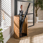 Paraplubak Wave | Massief mango | Zand