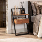 Nachtkastje Lean | 1 Lade | Massief acacia naturel