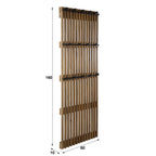Kapstok Tweak Hoog | 14 Haken | Massief mango zand