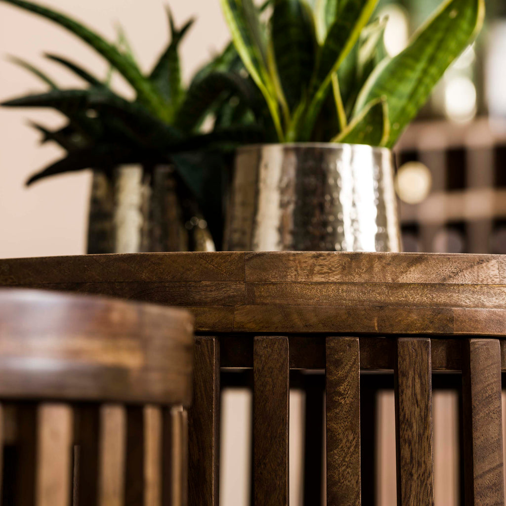 Salontafel Tweak | Set van 2 | Massief mango zand
