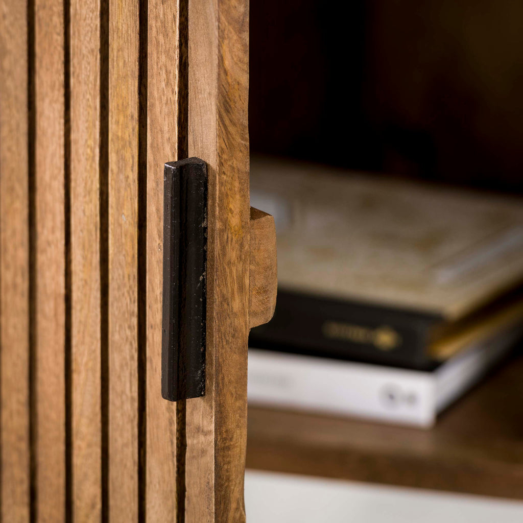 Wijnkast Tweak | 15 vakken | Massief mango zand