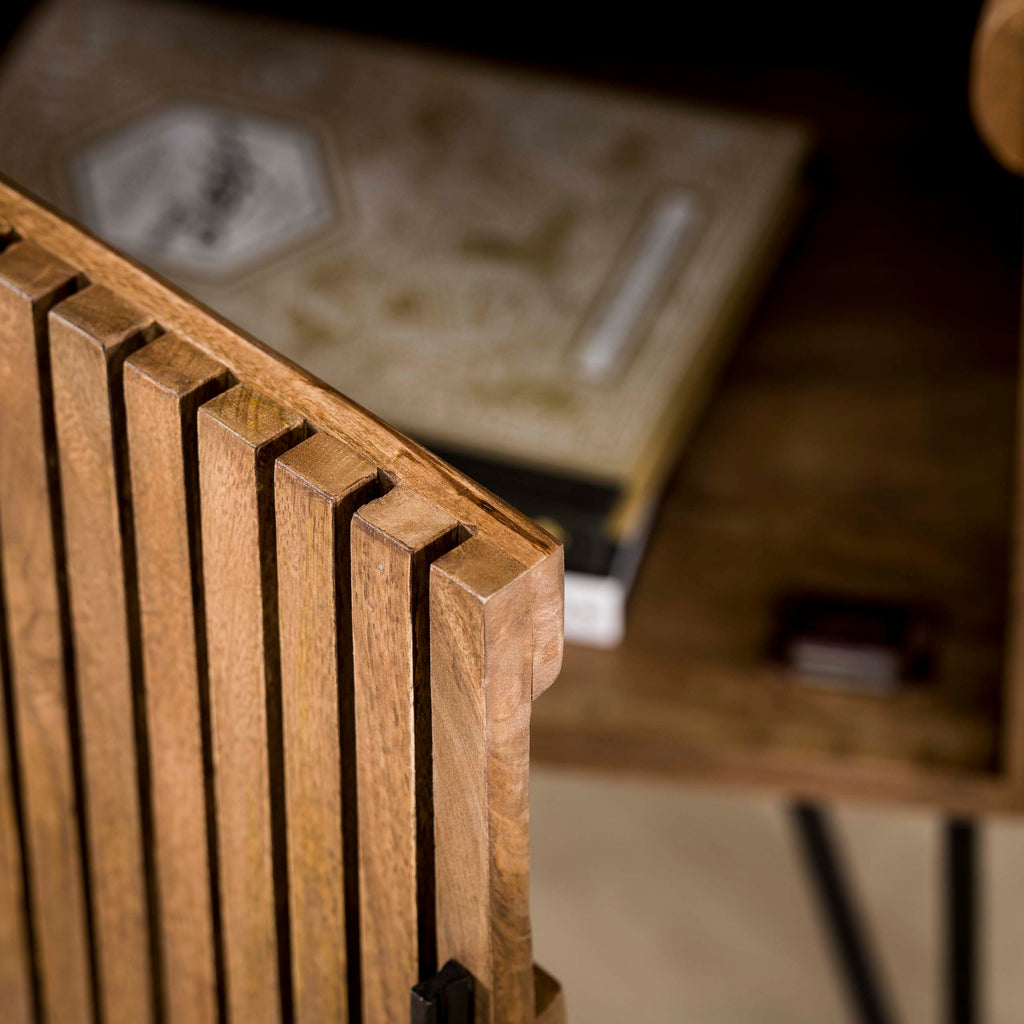 Wijnkast Tweak | 15 vakken | Massief mango zand