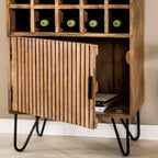 Wijnkast Tweak | 15 vakken | Massief mango zand