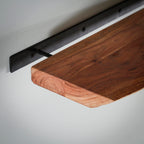 Wandplank Edge | 90 cm | Massief acacia