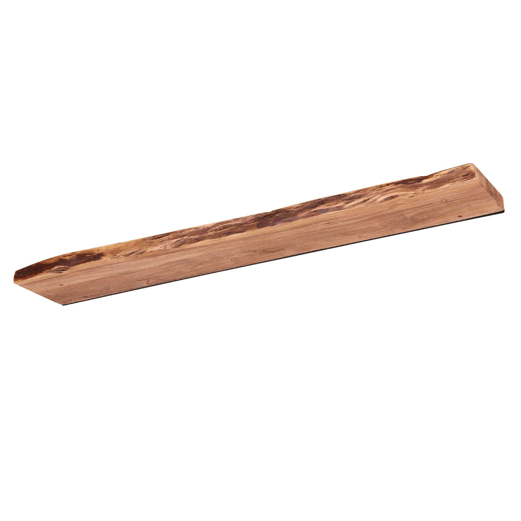 Wandplank Edge | 120 cm | Massief acacia naturel