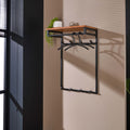 Kapstok Custom | Hoog | 2x4 haken | Massief acacia