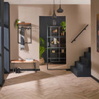 Kapstok Custom | Hoog | 2x4 haken | Massief acacia