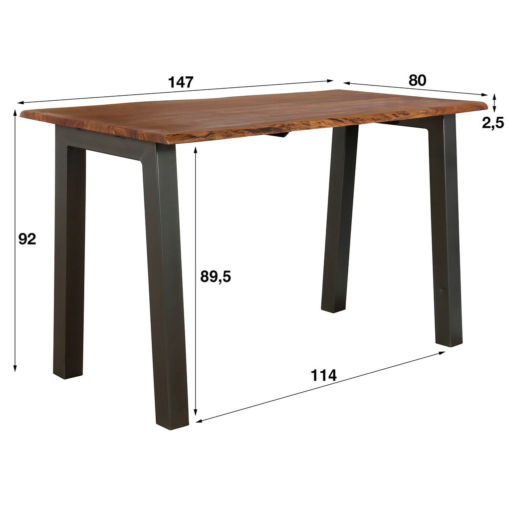 Bartafel Edge | 147 cm | Massief acacia