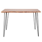Bartafel Edge 130cm | Massief acacia naturel
