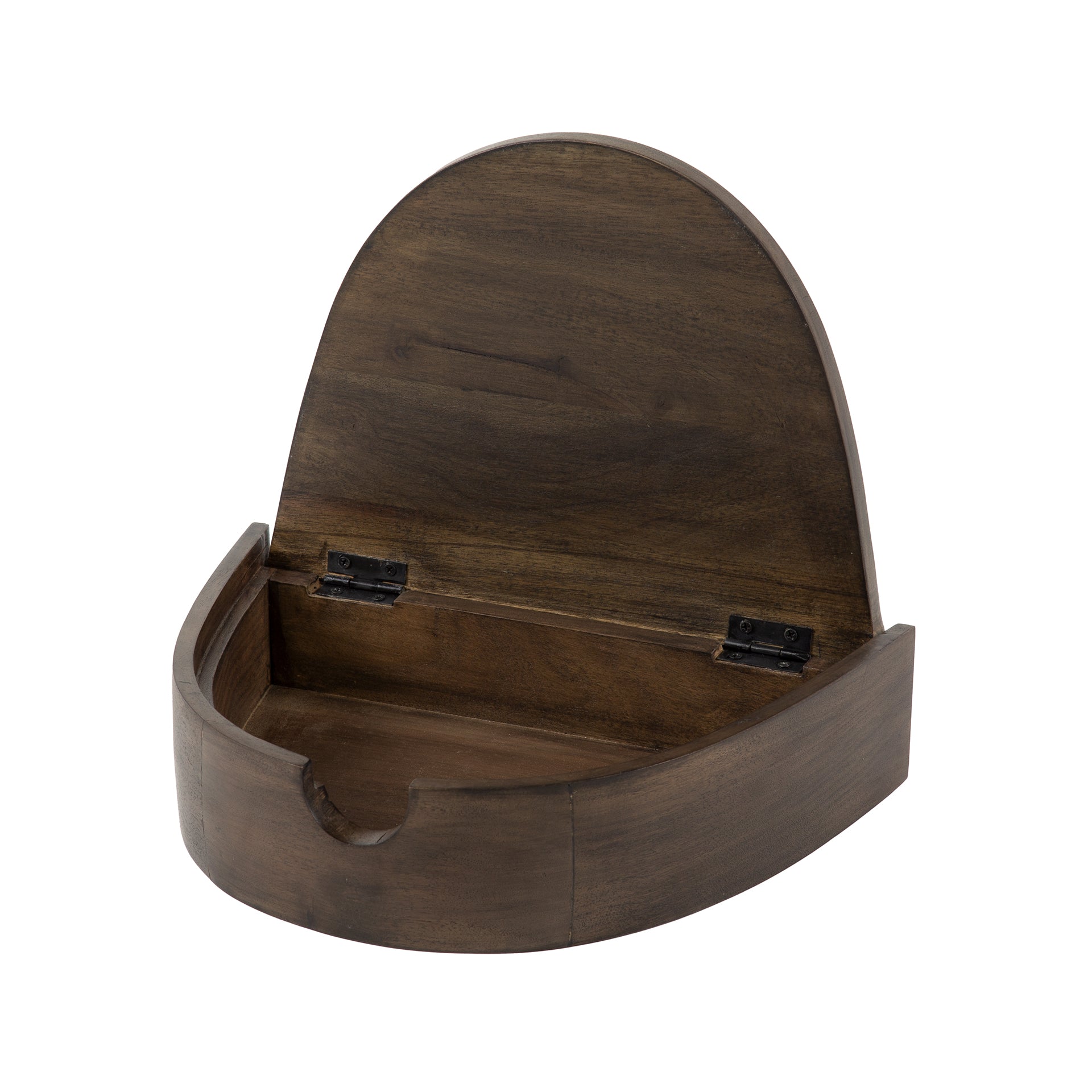 Nachtkastje Cove | 1 Lade | Massief acacia glaze brown