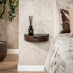 Nachtkastje Cove | 1 Lade | Massief acacia glaze brown