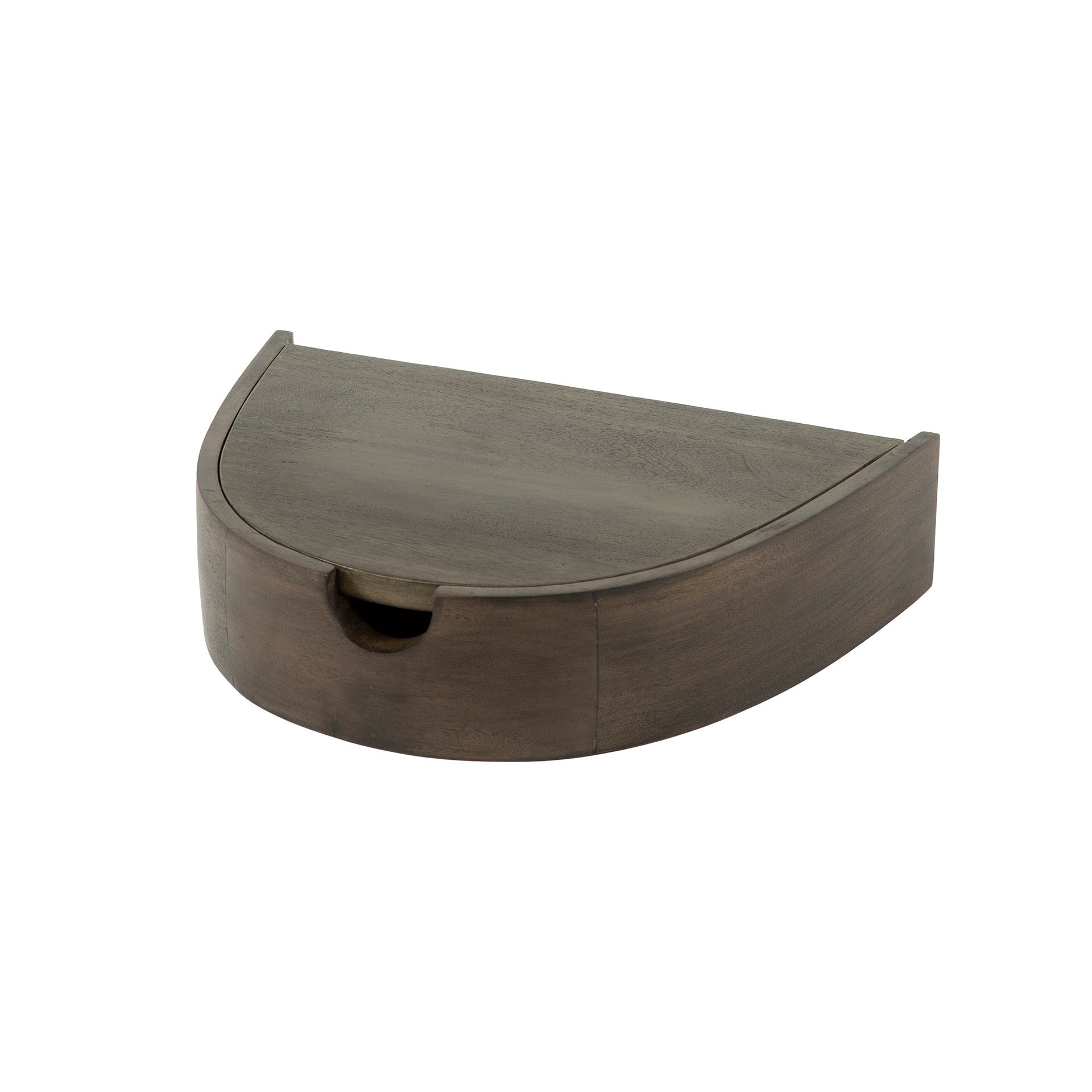 Nachtkastje Cove | 1 Lade | Massief acacia glaze brown