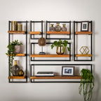 Wandplank Edge Frame | 20 cm | Massief acacia