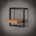 Wandplank Edge Frame | 30 cm | Massief acacia